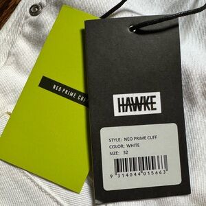 Hawke Neo Prime Cuff Pants in White.